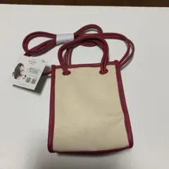 新品MUMUしまむら ショルダーバッグ キャンバス