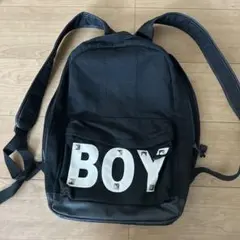 BOY ロゴ スタッズ付きリュック