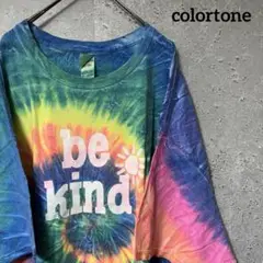 colortone カラートーン Tシャツ 半袖 タイダイ ビッグ 3XL