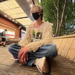 プードル カーディガン