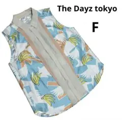The Dayz tokyo　 シルク入りノースリーブシャツ　ブラウス　日本製