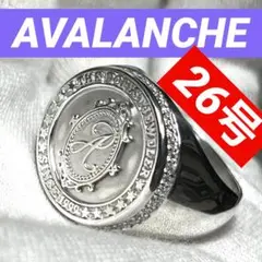 美品❗️ AVALANCHE❗️アバランチ 指輪 メダリオンデザインリング 26号‼️