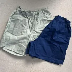 ユニクロ　ショートパンツ　ガールズ　140cm