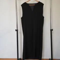 ナノユニバース　ジャンパースカート　ブラック