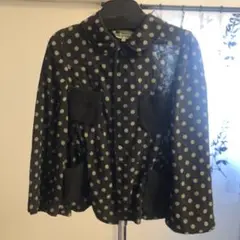 004 COMME DES GARÇONS ドットポンチョ