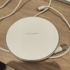 ファストチャージ ワイヤレス充電器 ホワイト