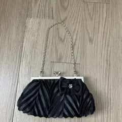 美品／3wayパーティーバッグ／クラッチバッグ／黒