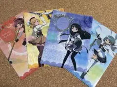 まどマギ クリアファイル 4枚セット 劇場版 LAWSON