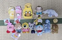 キャラクター ぬいぐるみ 12点