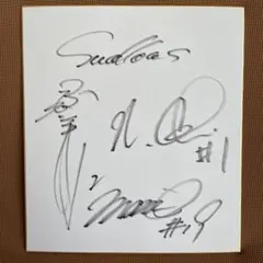 ヤクルトスワローズ　青木宣親　石川雅規　相川亮二　田中浩康他　直筆サイン