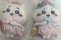 【新品未使用】ちいかわ　てんし＆あくま　マスコット　てんしなハチワレ　ちいかわ