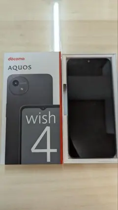docomo AQUOS wish 4 ブラック 本体