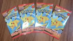 ポケモン プロモカード｜マクドナルド　ハッピーセット｜新品・未開封4パックセット