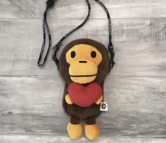 アベイシングエイプ BABYMIRO ショルダーバッグ ぬいぐるみバッグ