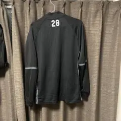 adidas ブラック ジャケット M 28番