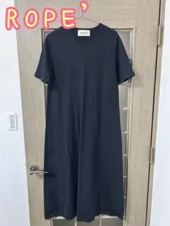 ロペ コットン ワンピース シンプル きれいめ ラフ リラックス