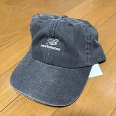 new balance ダークグレー キャップ