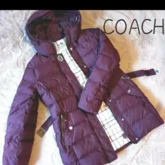 COACH ダウンコート Sサイズ
