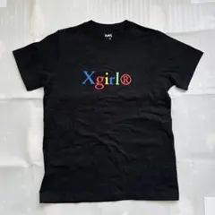 X-girl 半袖Tシャツ ブラック サイズ2(M)