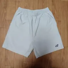 YONEX ハーフパンツ レディースL ライトグレー