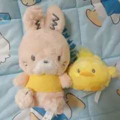 ポッチャッコ 仲間 ウサギとひよこのぬいぐるみセット