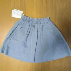 タグ付き新品　デニムスカート　100