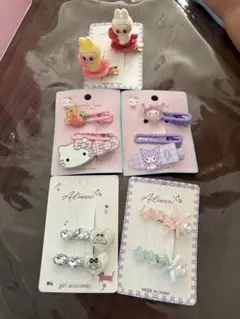 ヘアクリップ 5セット