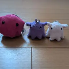 メンダコセット ピンク 紫 白