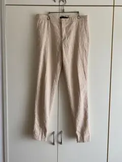 【ZARA】秋冬ベージュ レースデザイン スラックス