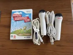 カラオケJOYSOUND Wii ソフト　専用マイク2本セット