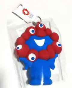 大阪万博 ミャクミャク マスコット シリコンポーチ（キーチェーン付き）