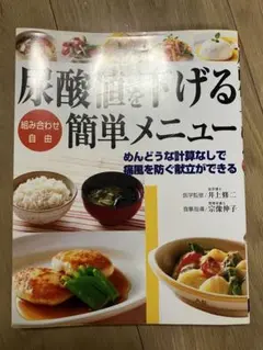 菜*花様 尿酸値を下げる簡単メニュー