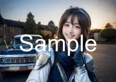 A4サイズアートポスター 1点もの 美女ポスター最高品質 C-D-２７