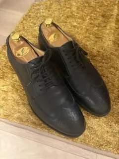 美品　ジャコメッティ ウイングチップ　ブラック　42