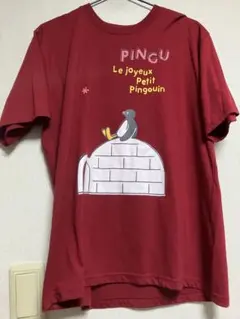 ピングーペンギン Tシャツ 赤