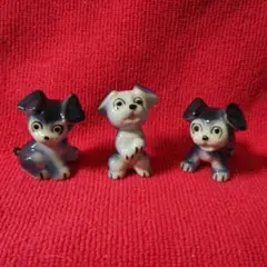 お値下げ！犬 置物 フィギュア 3体セット ミニチュア