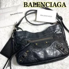 バレンシアガ ショルダーバッグ BALENCIAGA シティ ブラック ポーチ