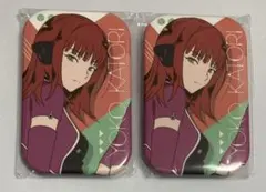 ワールドトリガー　缶バッジ　まるかく　香取葉子　2点セット