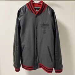 ⭐︎激レア⭐︎Stussy ワールドツアー ペイント スタジャン Lサイズ 2025年最新】stussy スタジャン ワールドツアーの人気アイテム
