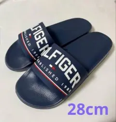 ☆新品未使用品☆TOMMY HILFIGER サンダル 28cm ネイビー