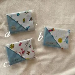 1280・ハンドメイド♡ダブルガーゼハンカチ 三枚セット