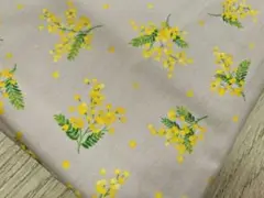 SALE✨ブロード ミモザ グレー