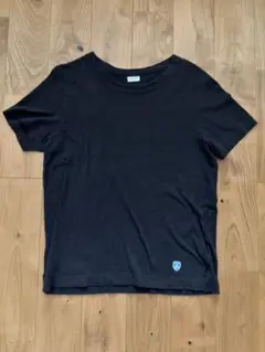 ORCIVAL クルーネックブラックTシャツ サイズ３
