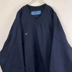 USA製 cintas ワーク プルオーバー 刺繍 ネイビー