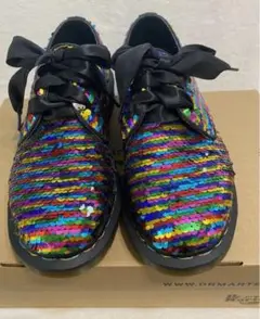 ドクターマーチン Dr.Martens 3ホールシューズ レインボー