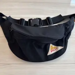 KELTY ブラック ボディバッグ 中型　美品