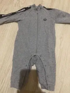 BABY DOLL グレー ロンパース 70
