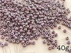 チェコビーズ　丸小　マットAB 40g