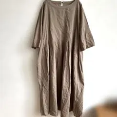 【美品】KAGURAYA かぐらや タックワンピース Lサイズ
