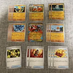 ポケモンカード　メガルカリオ デッキパーツ ファイトゴングなど 21枚 セット